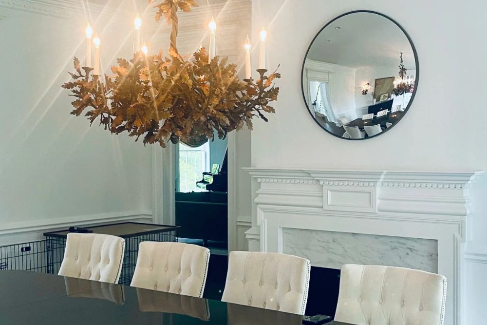 Modern Convex Mirror Design at Home